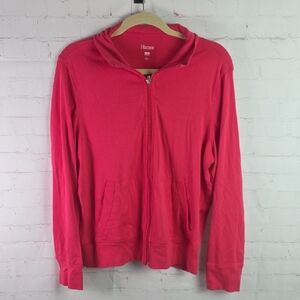 Hanes Women's Vibrant Pink Hoodie Sweater